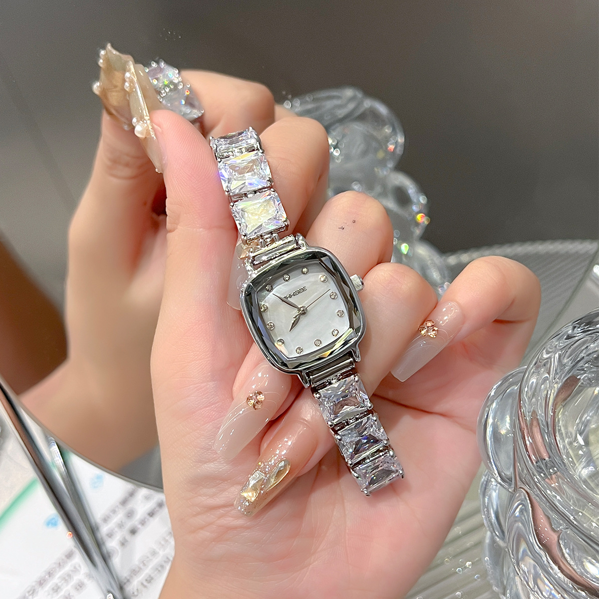 Luxury Watch Diamond - Jam tangan wanita, jam tangan wanita
