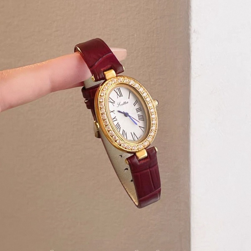 Luxury Watch Diamond - Jam Tangan Wanita Chumu dengan Tali