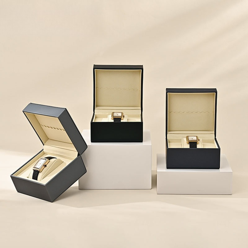 Luxury Watch Grade - Kotak Jam Tangan Mewah Kulit PU,