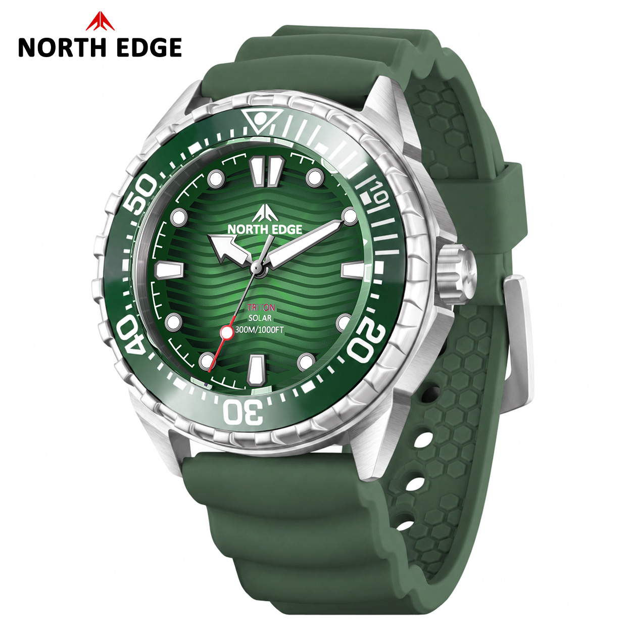 Diver Watch 300M - NORTH EDGE 2026 TRITON Baru Jam