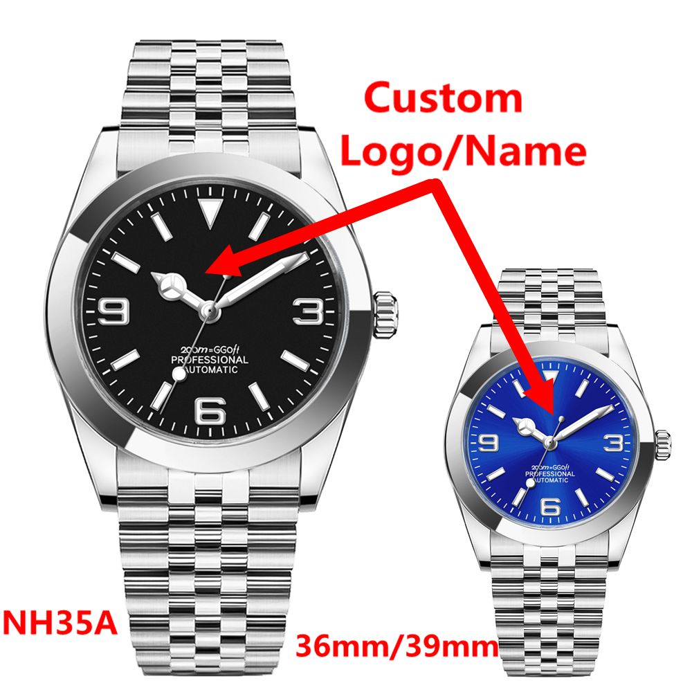 Luxury Watch Logos - Jam Tangan Mewah Logo Kustom NH35