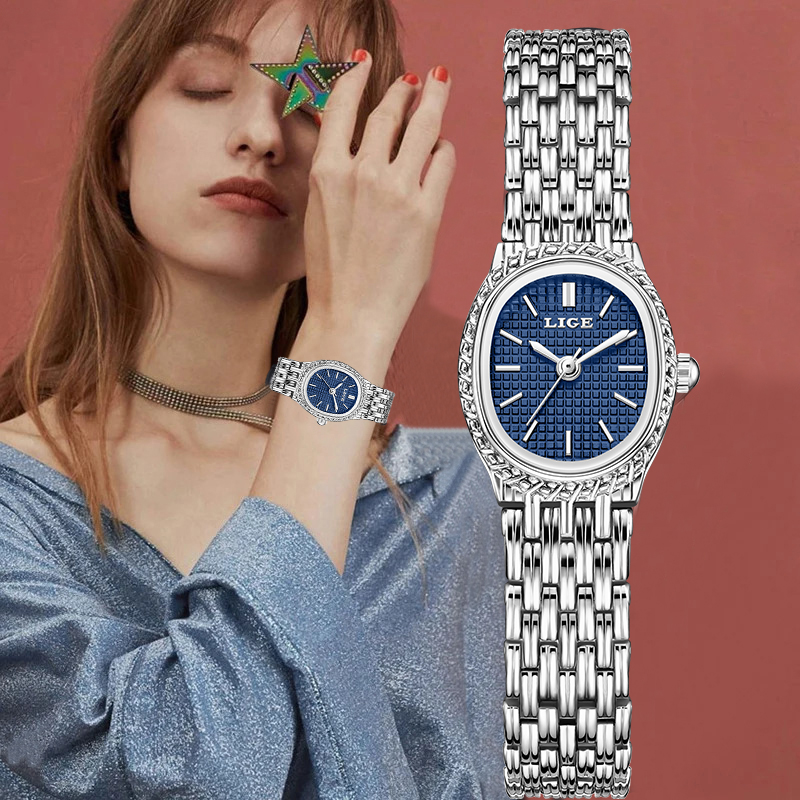 Luxury Women'S Watch - LIGE Jam Tangan Wanita Kuarsa Mewah