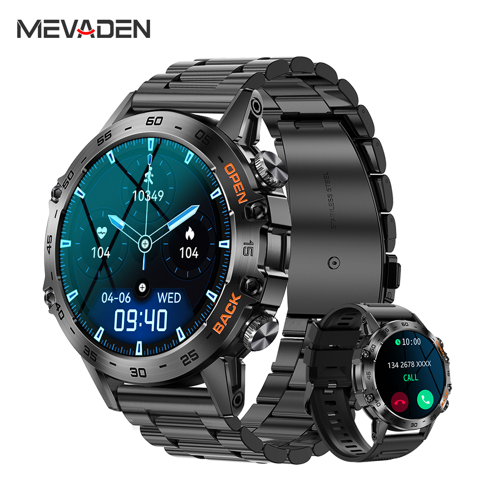 Luxury Watch On Wrist - MEVADEN Steel 1.39 inci Jam Tangan