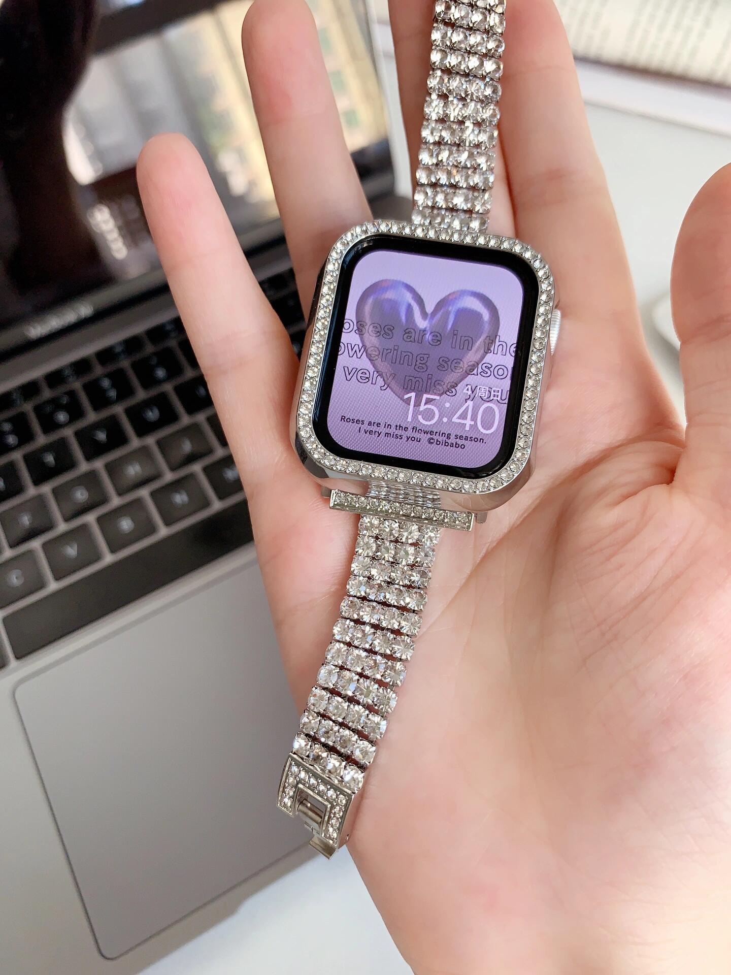 Luxury Watch Nice - Gelang Bling Mewah Bagus Tautan Logam