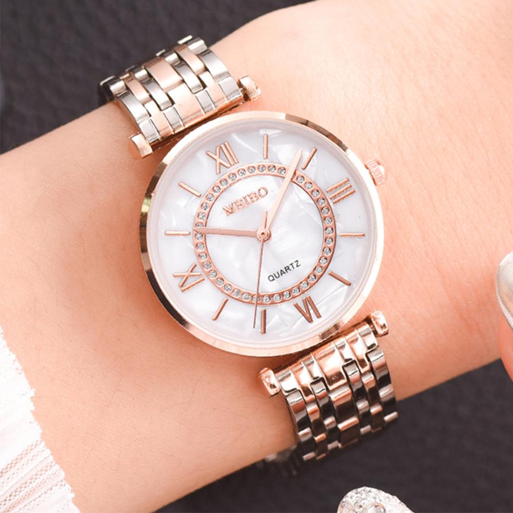 Luxury Watch Diamond - Jam tangan gelang kristal wanita mewah
