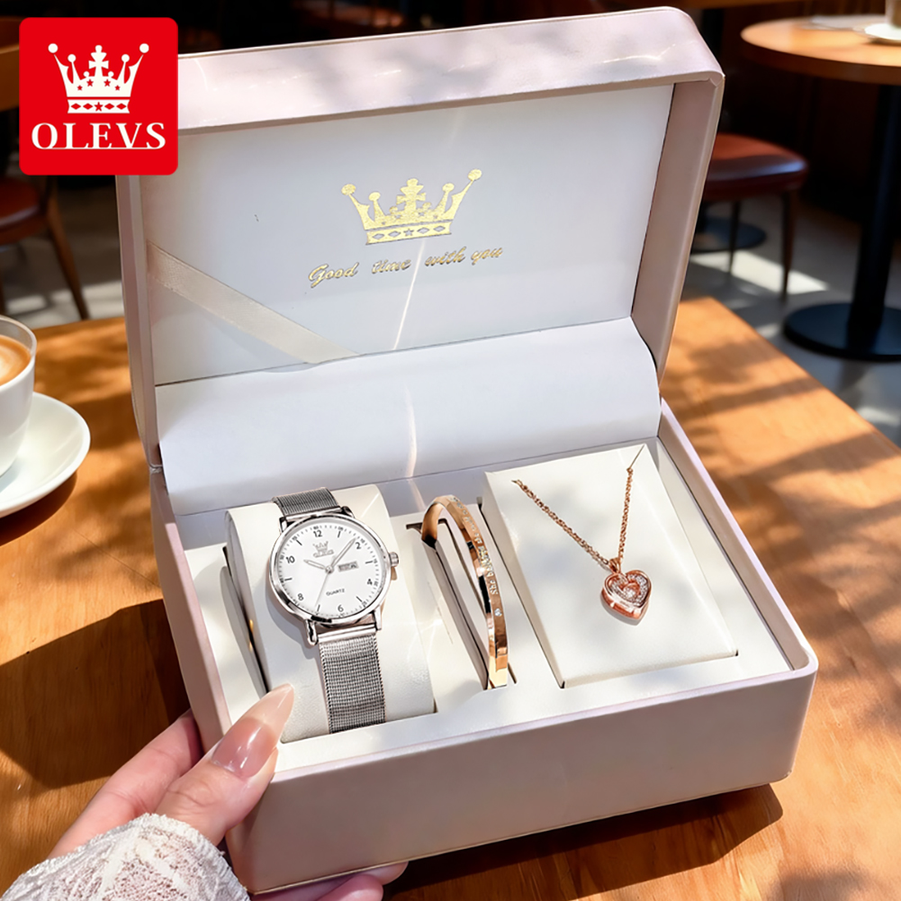 Luxury Watch Logos - OLEVS 2996 Jam Tangan Wanita Jam