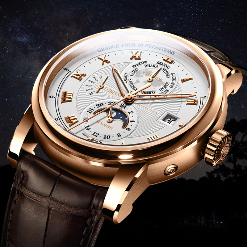 Luxury Watch Brands In World - Lobinni Jam Tangan Pria Merek Mewah