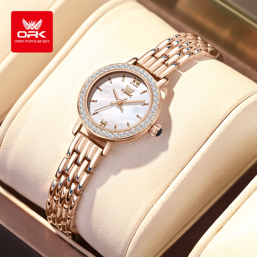 Luxury Watch Diamond - OPK 6063 Jam Tangan Mewah Ringan
