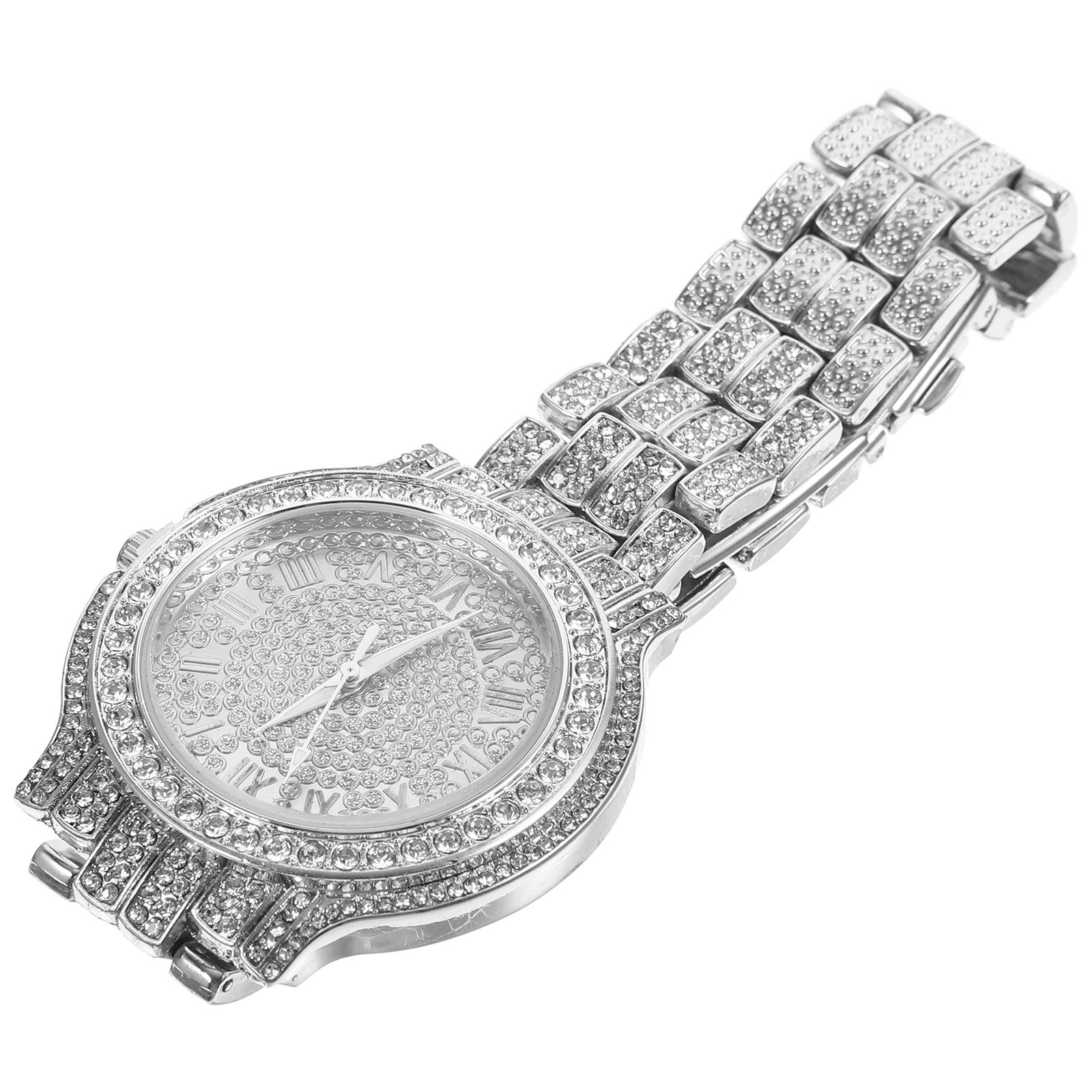 Luxury Watch Grade - Jam Tangan Wanita Berhias Batu Permata,