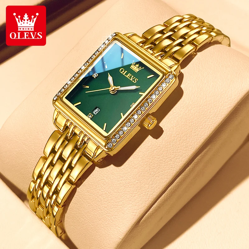 Luxury Watch Logos - OLEVS 9995 Jam Tangan Kuarsa Wanita