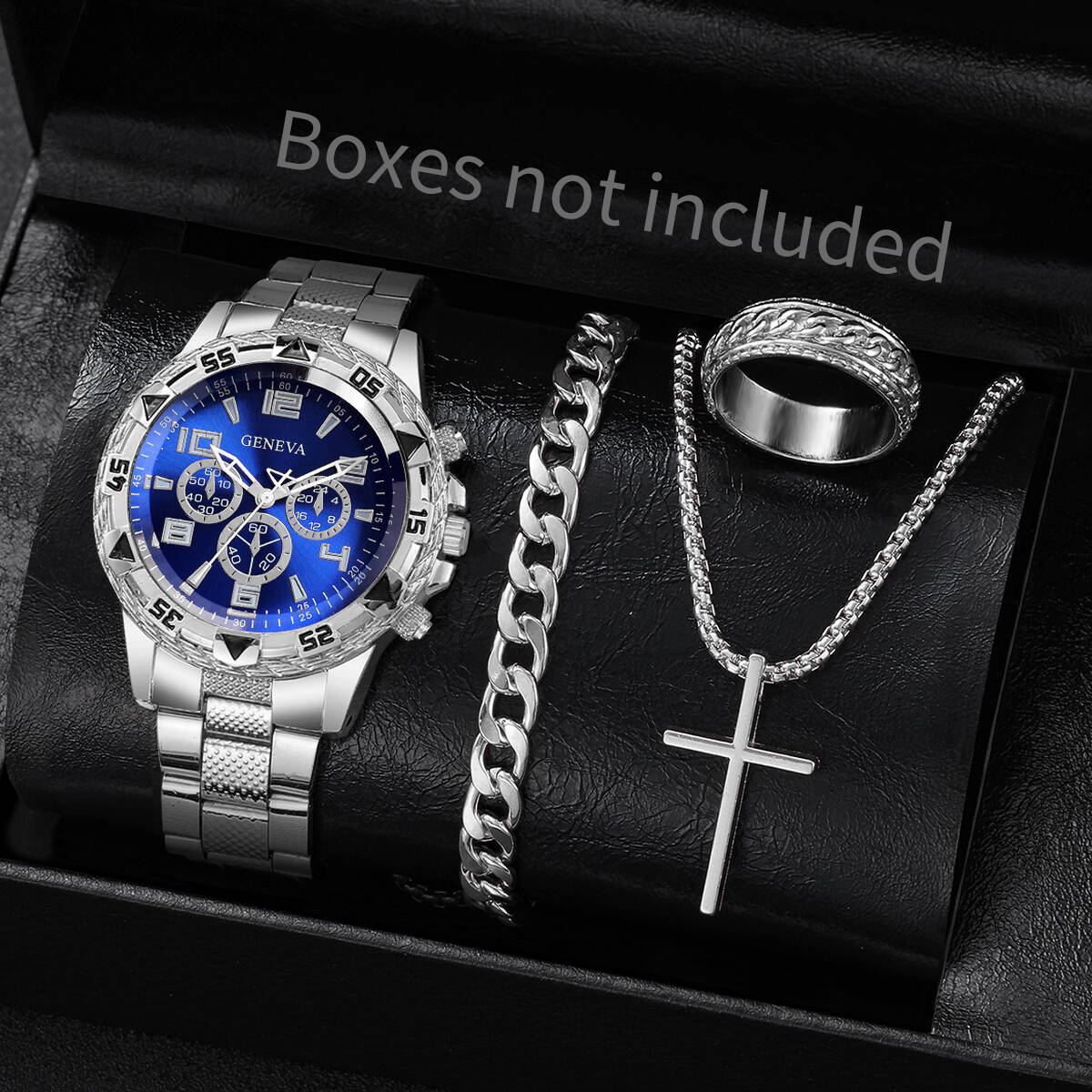 Luxury Watch Wallpaper - 4 Buah/Set Jam Tangan Bisnis Pria