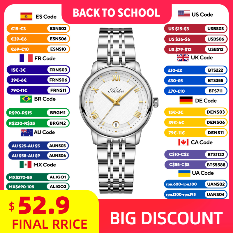 Luxury Watch Diamond - ADDIES Jam Tangan Wanita Mewah Baru