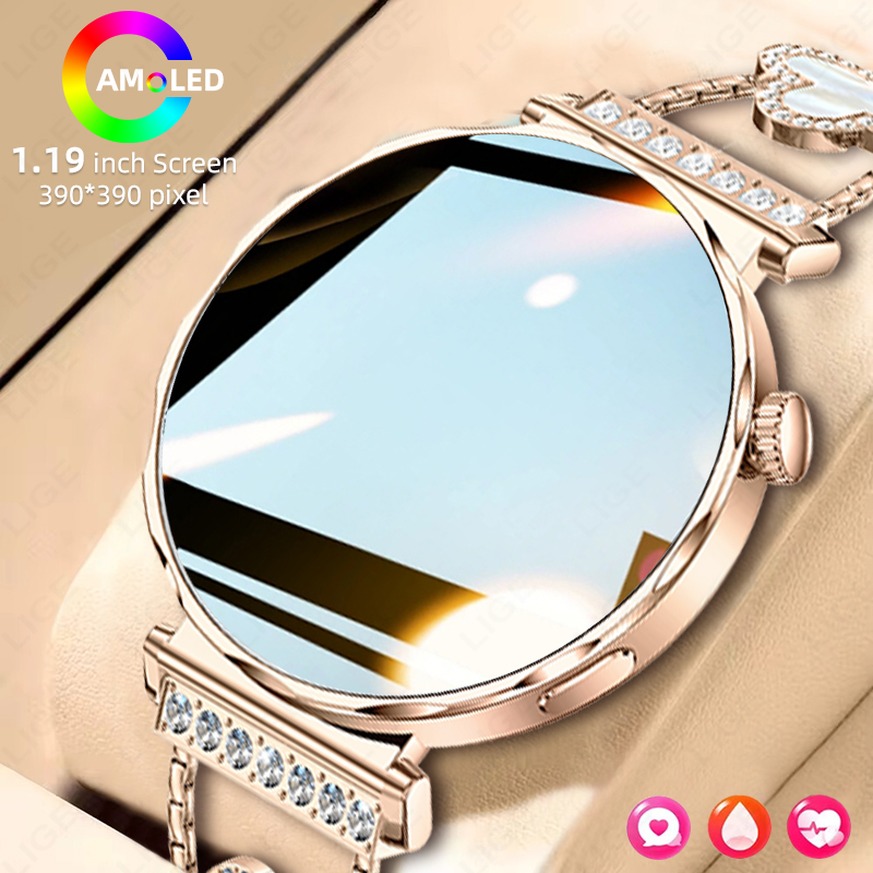 Luxury Watch On Wrist - LIGE Jam Tangan Pintar Mewah Wanita