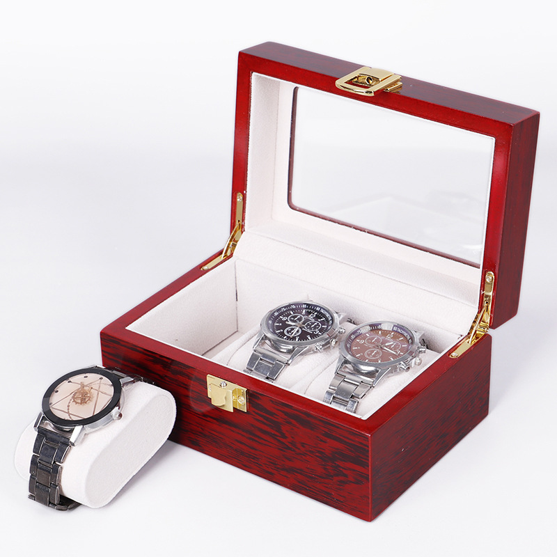 Kotak jam tangan kulit PU mewa - Luxury Watch Grade ulasan dan harga