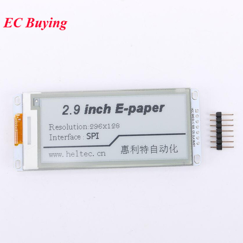 Modul E-Paper 2.9 Inci Layar T - Regulator Display Watch ulasan dan harga