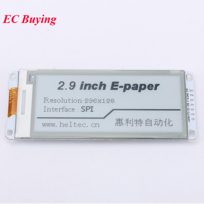 Modul E-Paper 2.9 Inci Layar T - Regulator Display Watch ulasan dan harga
