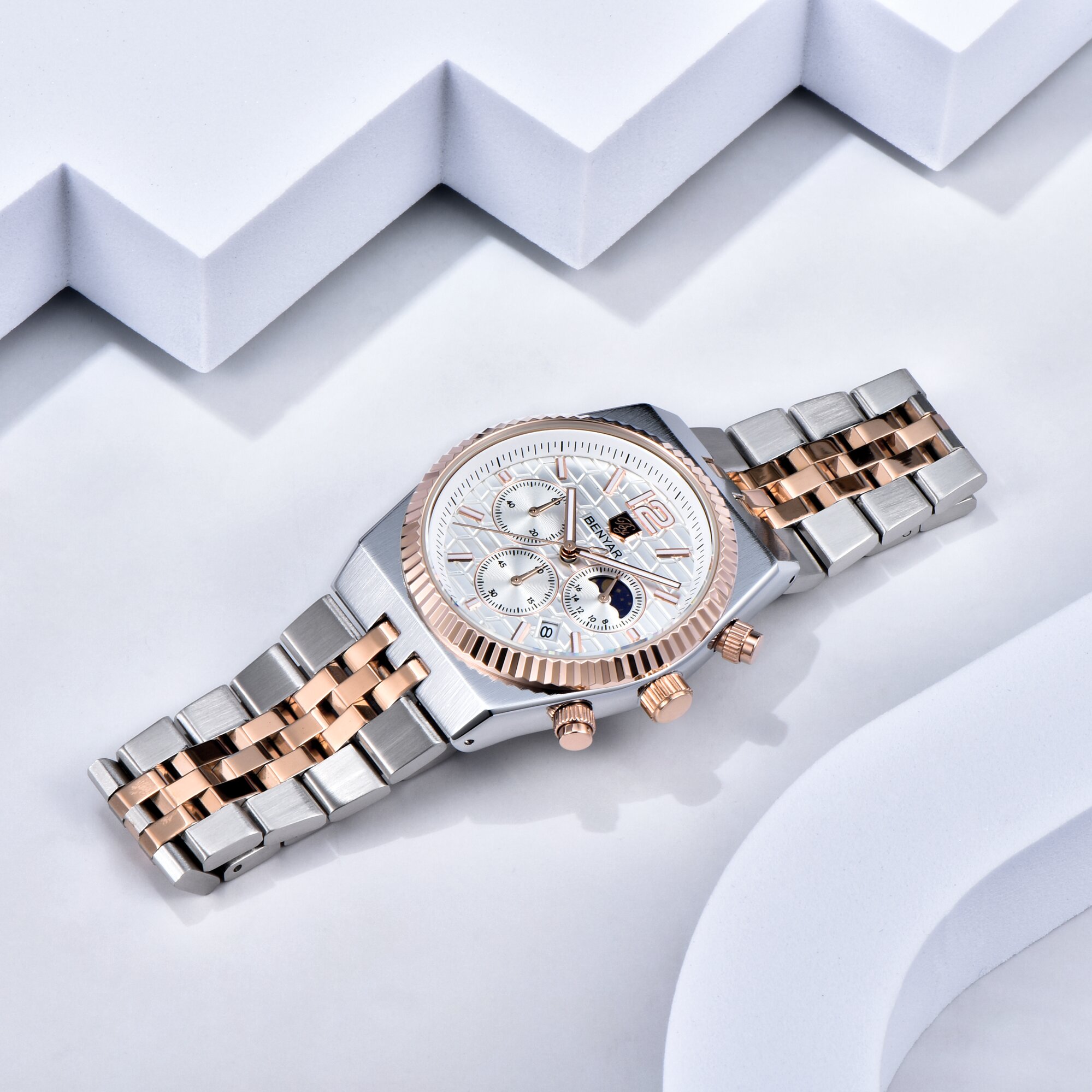 Jam Tangan Pria BENYAR Mewah D - Luxury Watch Wallpaper ulasan dan harga