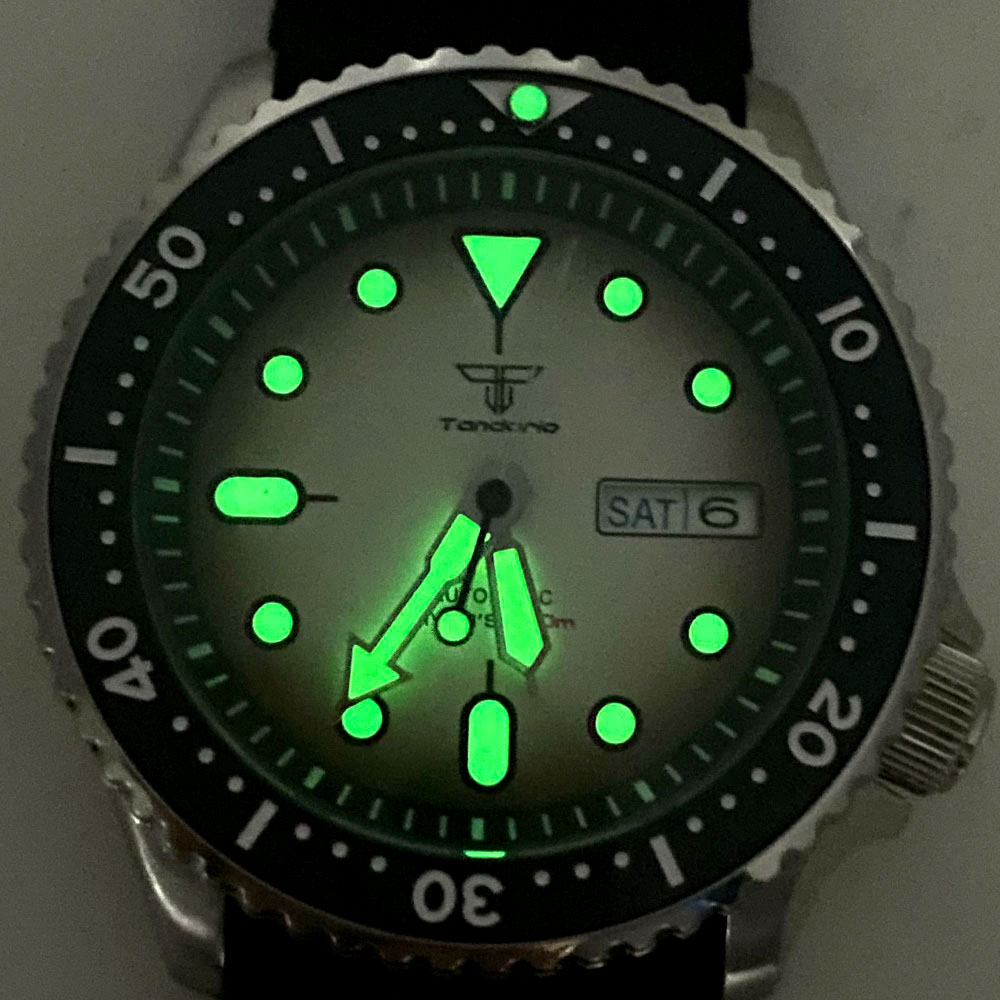 Jam Tangan Mekanik Pria Dive T - Diver Watch 300M ulasan dan harga