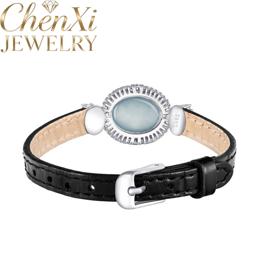 Gelang Jadeite Biru Air Alami  - Luxury Watch Grade ulasan dan harga