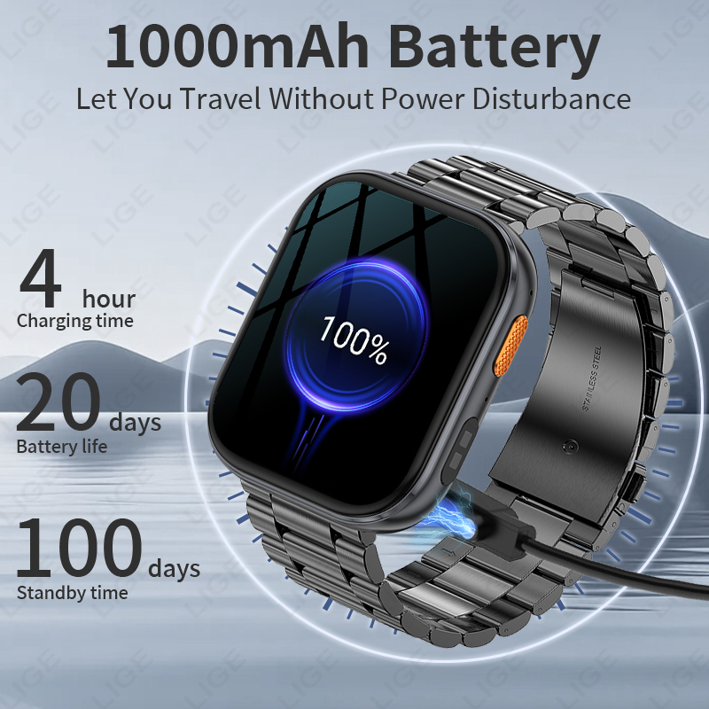 Jam Tangan Pintar LIGE New Mil - Luxury Watch On Wrist ulasan dan harga