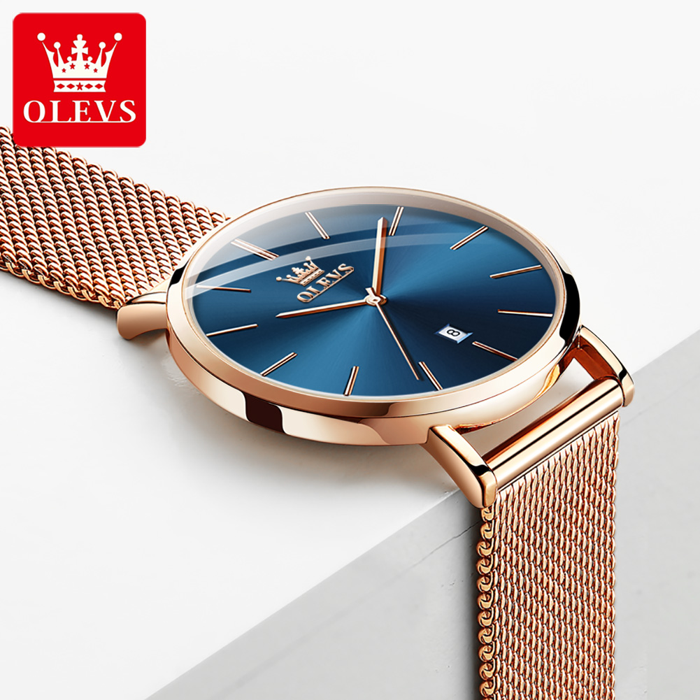 OLEVS Jam Tangan Wanita 5869 J - Luxury Watch Logos ulasan dan harga