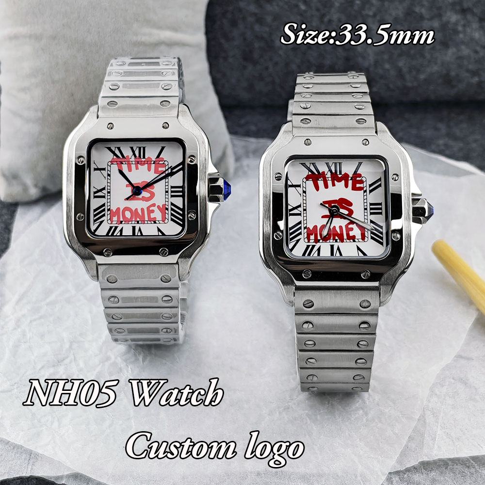 Jam Tangan Persegi NH05 Baru J - Luxury Watch Logos ulasan dan harga