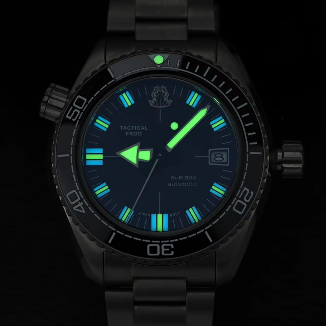 Jam Tangan Otomatis Pria Baru  - Diver Watch 300M ulasan dan harga