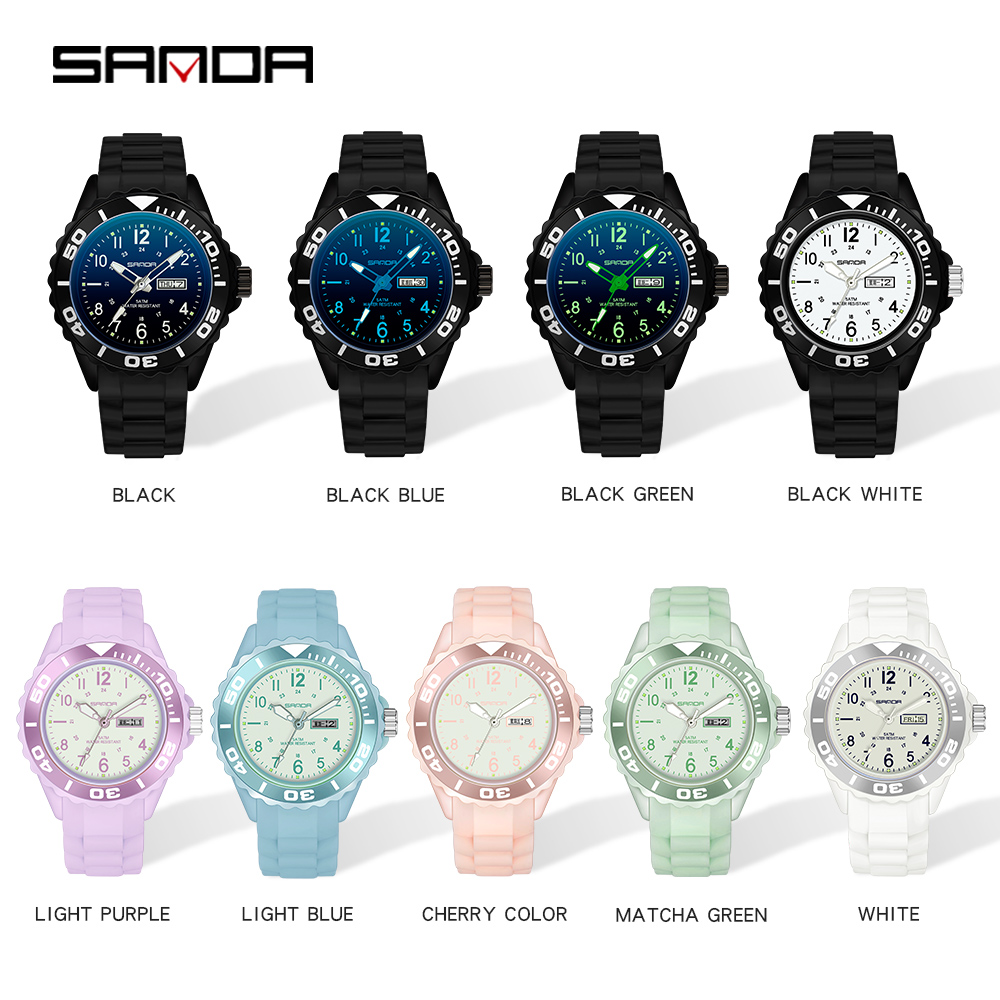 Sanda jam tangan wanita merek  - Sapphire Crystal Display ulasan dan harga