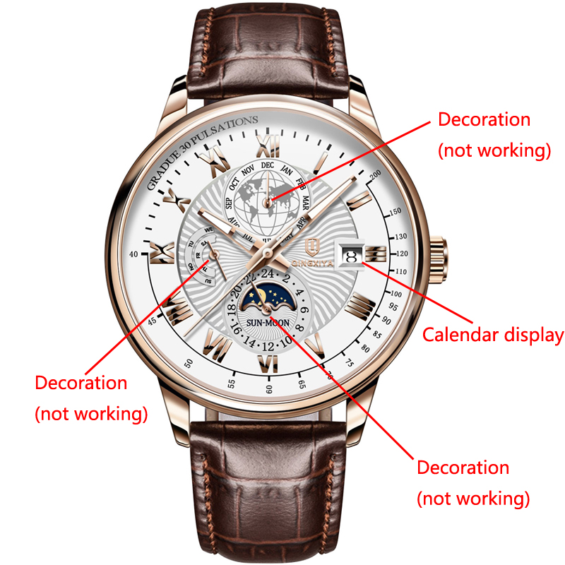 QINGXIYA Jam Tangan Kuarsa Kul - Luxury Watch And Price ulasan dan harga