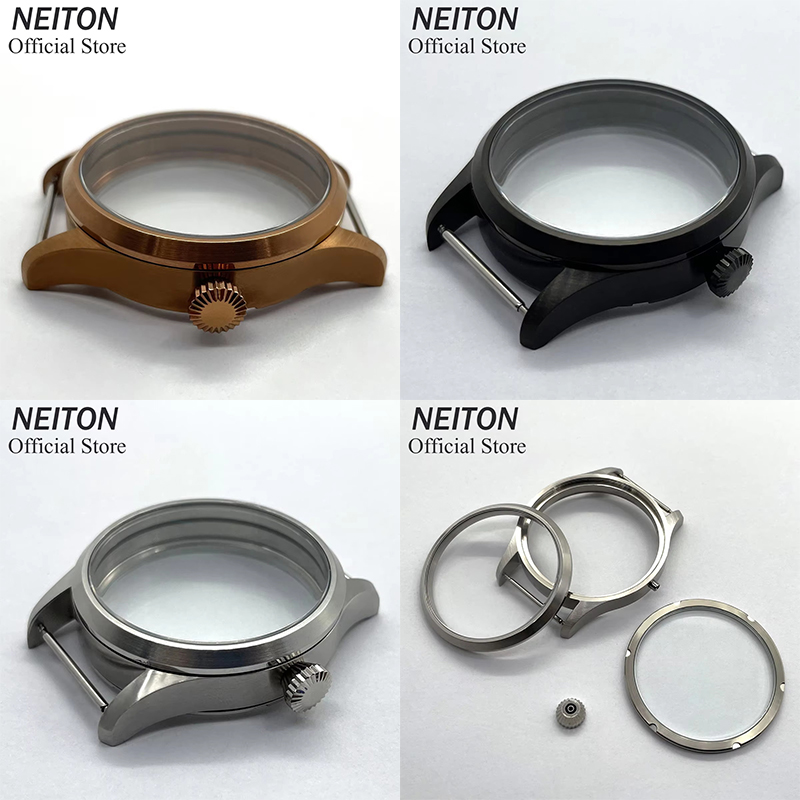 NEITON 42Mm Casing Jam Tangan  - Sapphire Crystal Display ulasan dan harga