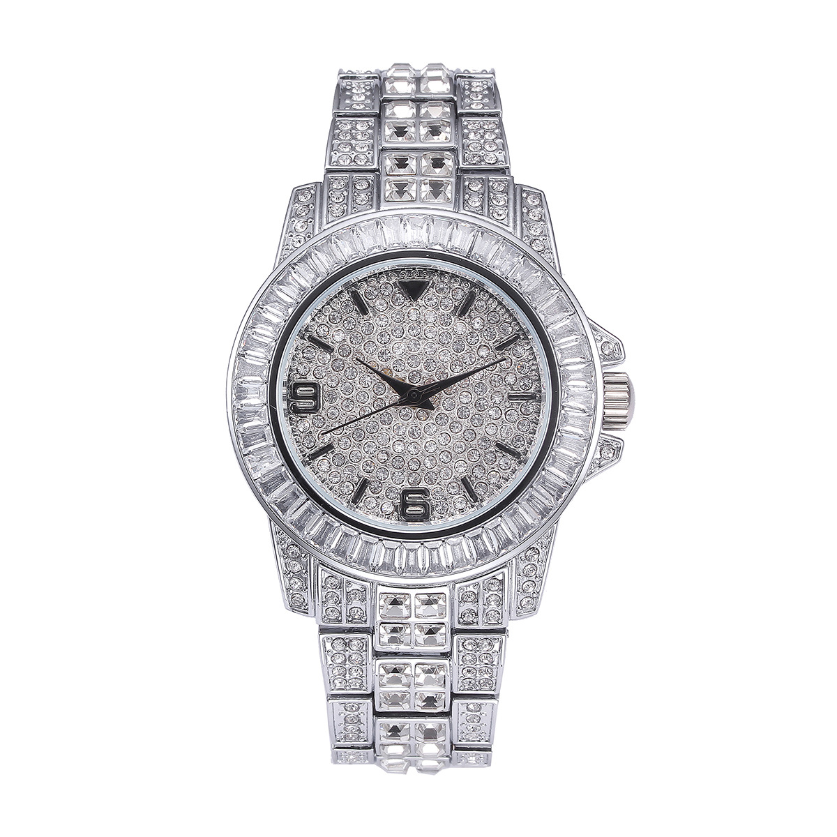 Jam Tangan Quartz Batu Mewah u - Luxury Watch Gold ulasan dan harga
