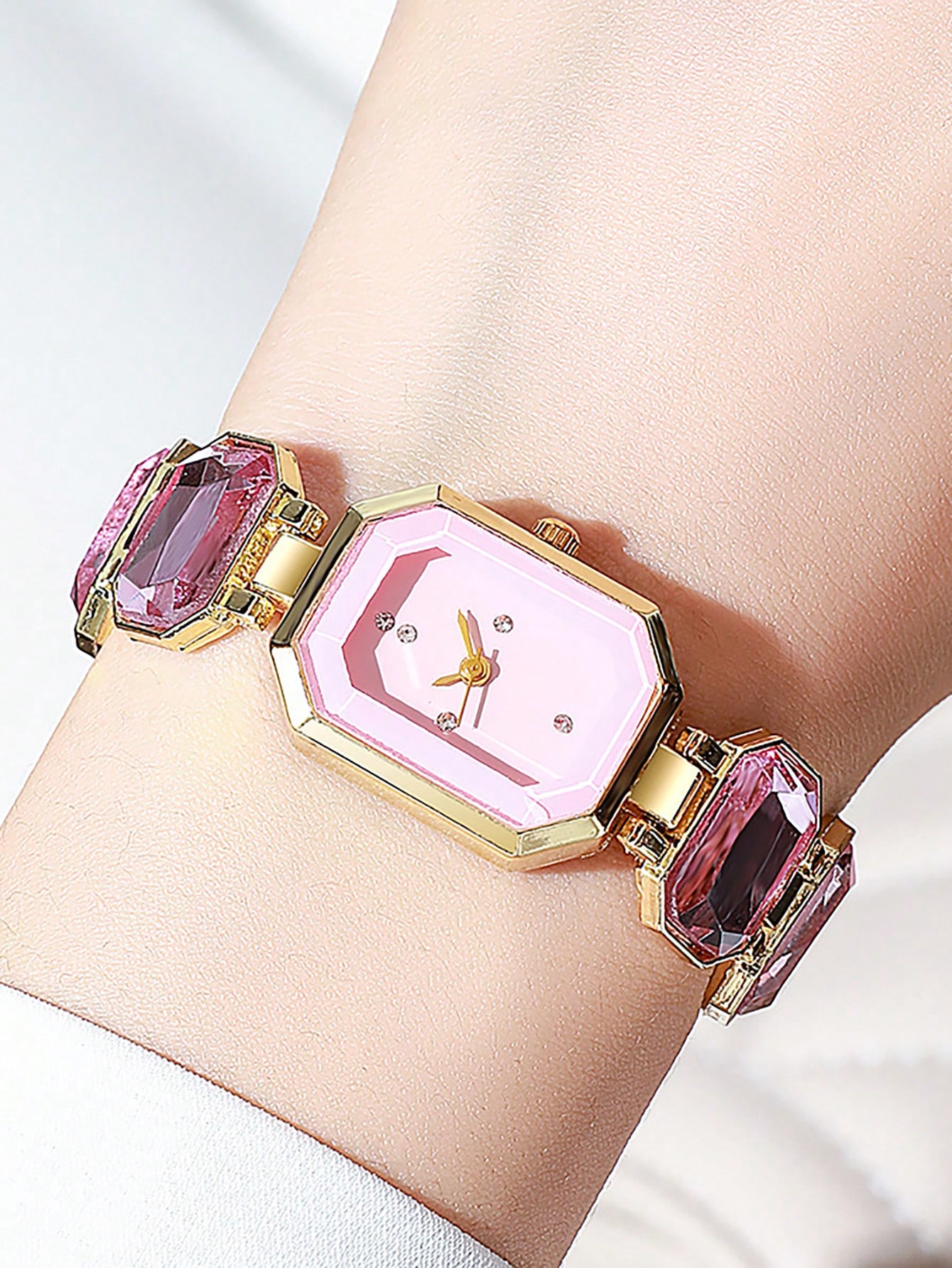 Jam Tangan Wanita Persegi Mewa - Luxury Watch Diamond ulasan dan harga