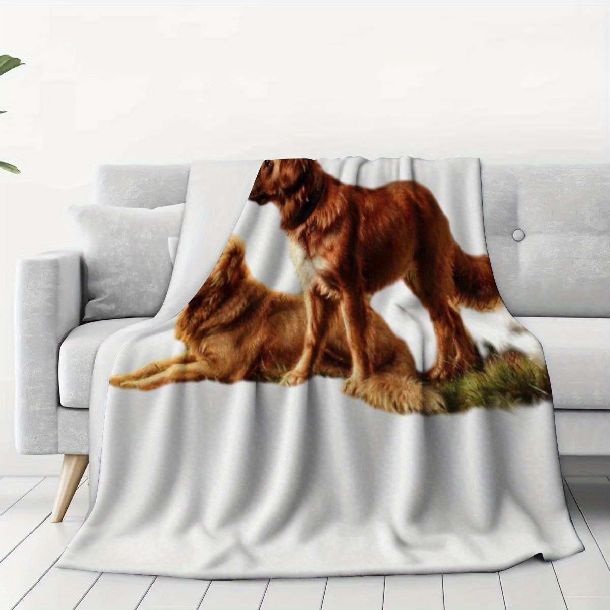 Selimut Flanel Desain Anjing P - Luxury Watch Grade ulasan dan harga
