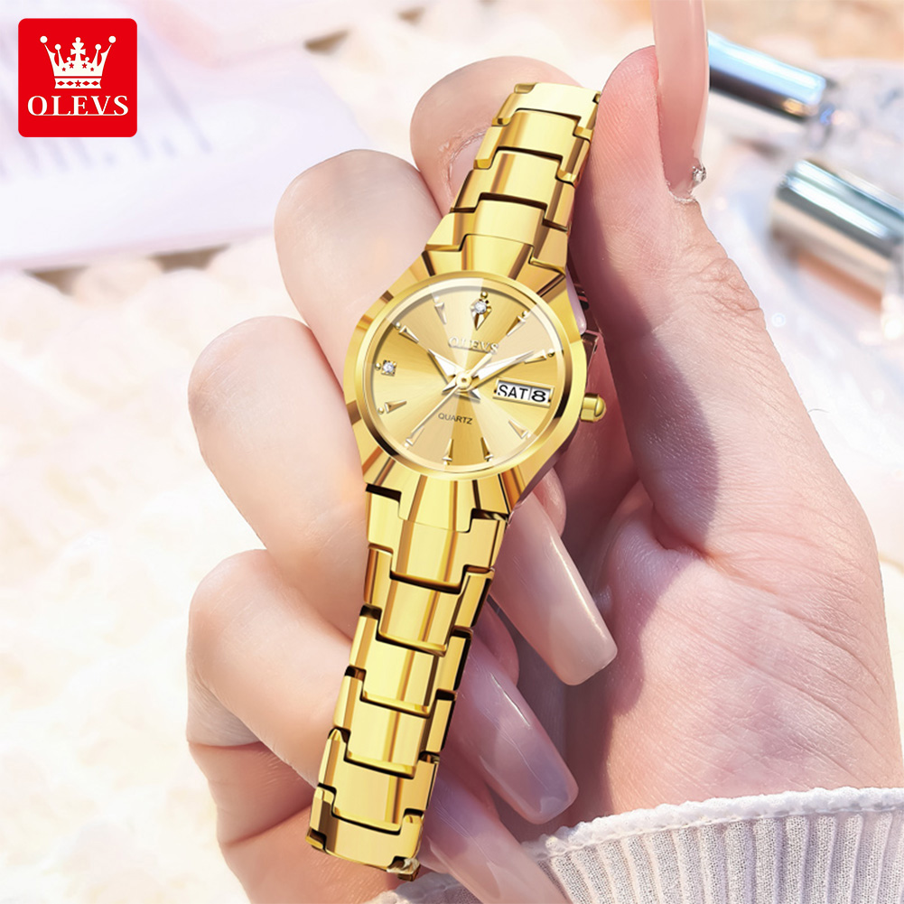 OLEVS Jam Tangan Wanita 8697 J - Luxury Women'S Watch ulasan dan harga
