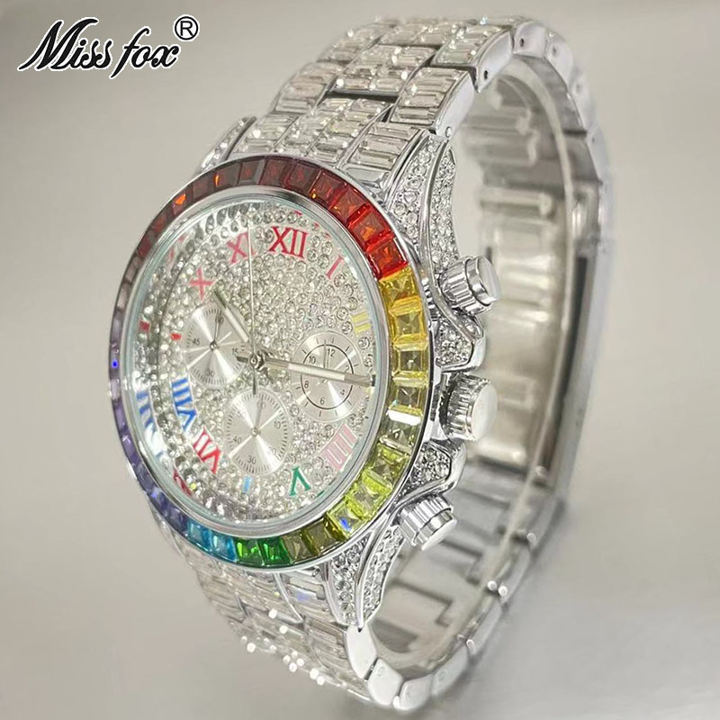 Jam Tangan Es Mewah MISSFOX un - Luxury Watch Wallpaper ulasan dan harga