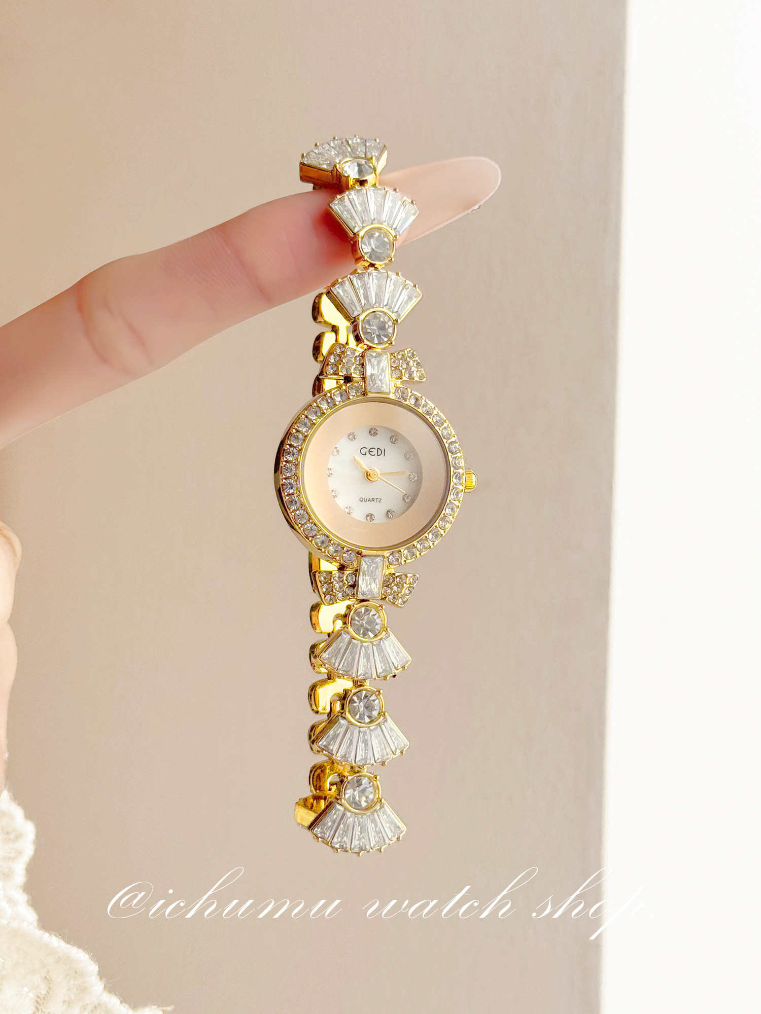 Jam Tangan Wanita Mermaid Mewa - Luxury Watch Diamond ulasan dan harga