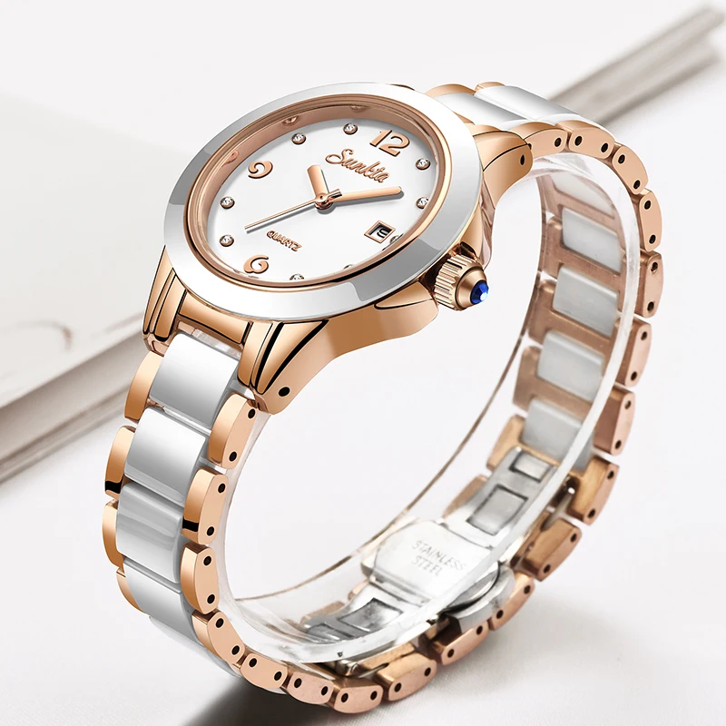 Sunkta Jam Tangan Wanita Kuars - Luxury Watch Diamond ulasan dan harga