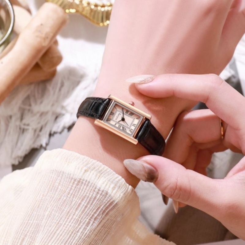Jam Tangan Wanita Merek Terken - Luxury Watch Leather Strap ulasan dan harga