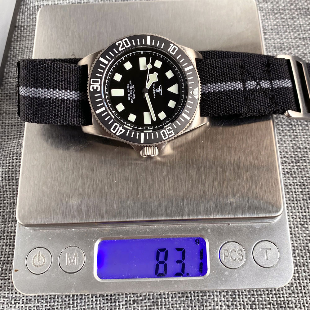 Casing Titanium Tandorio 42Mm  - Diver Watch 300M ulasan dan harga