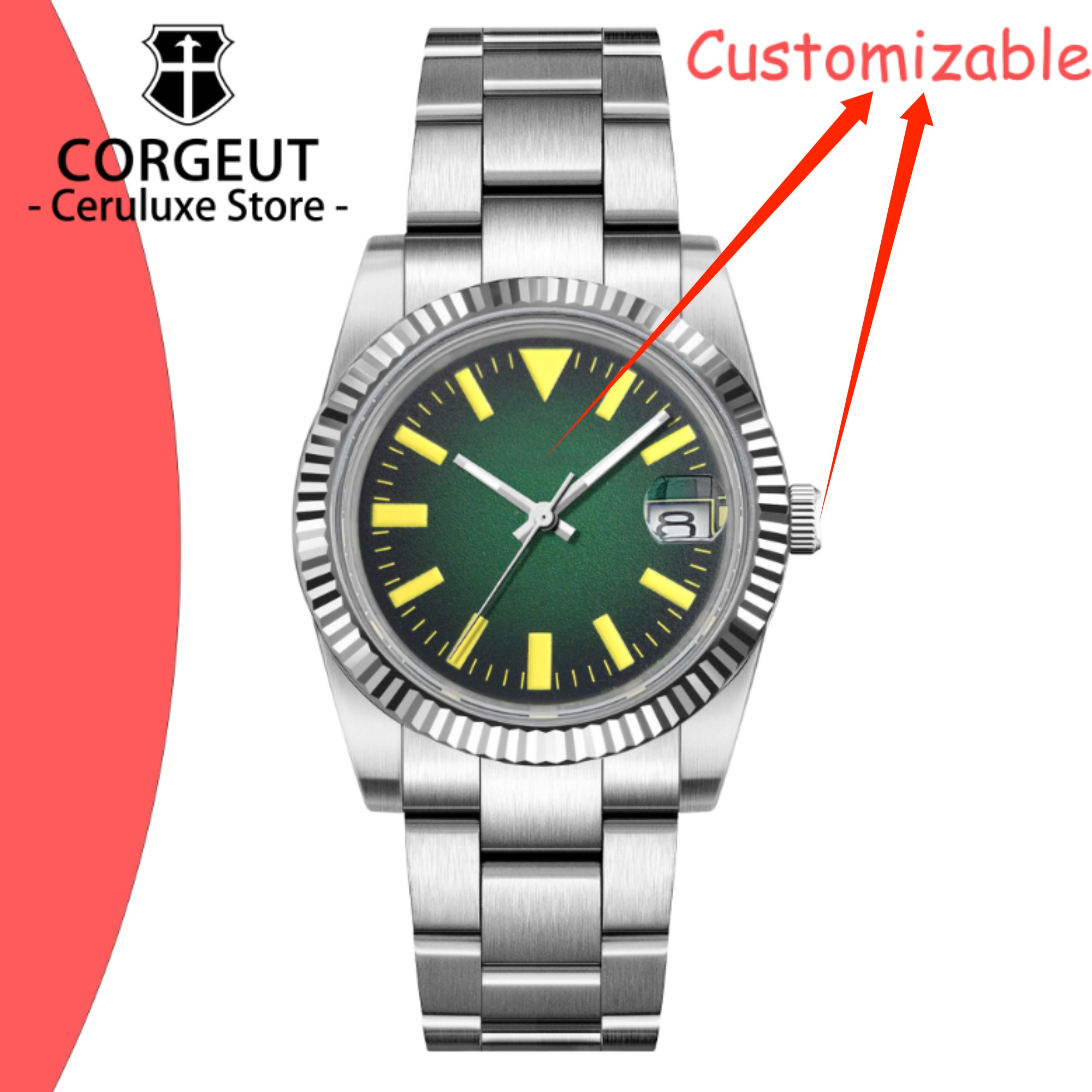 Jam Tangan Mekanik Otomatis NH - Luxury Watch Logos ulasan dan harga