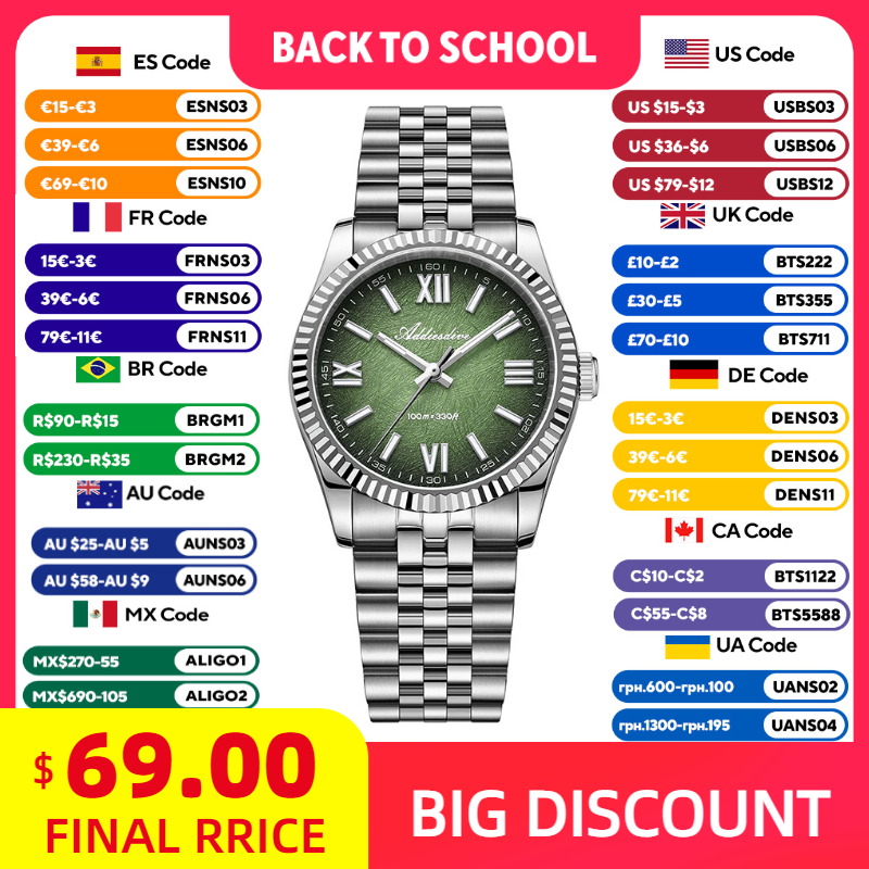 ADDIESDIVE Jam Tangan Elegan u - Luxury Women'S Watch ulasan dan harga