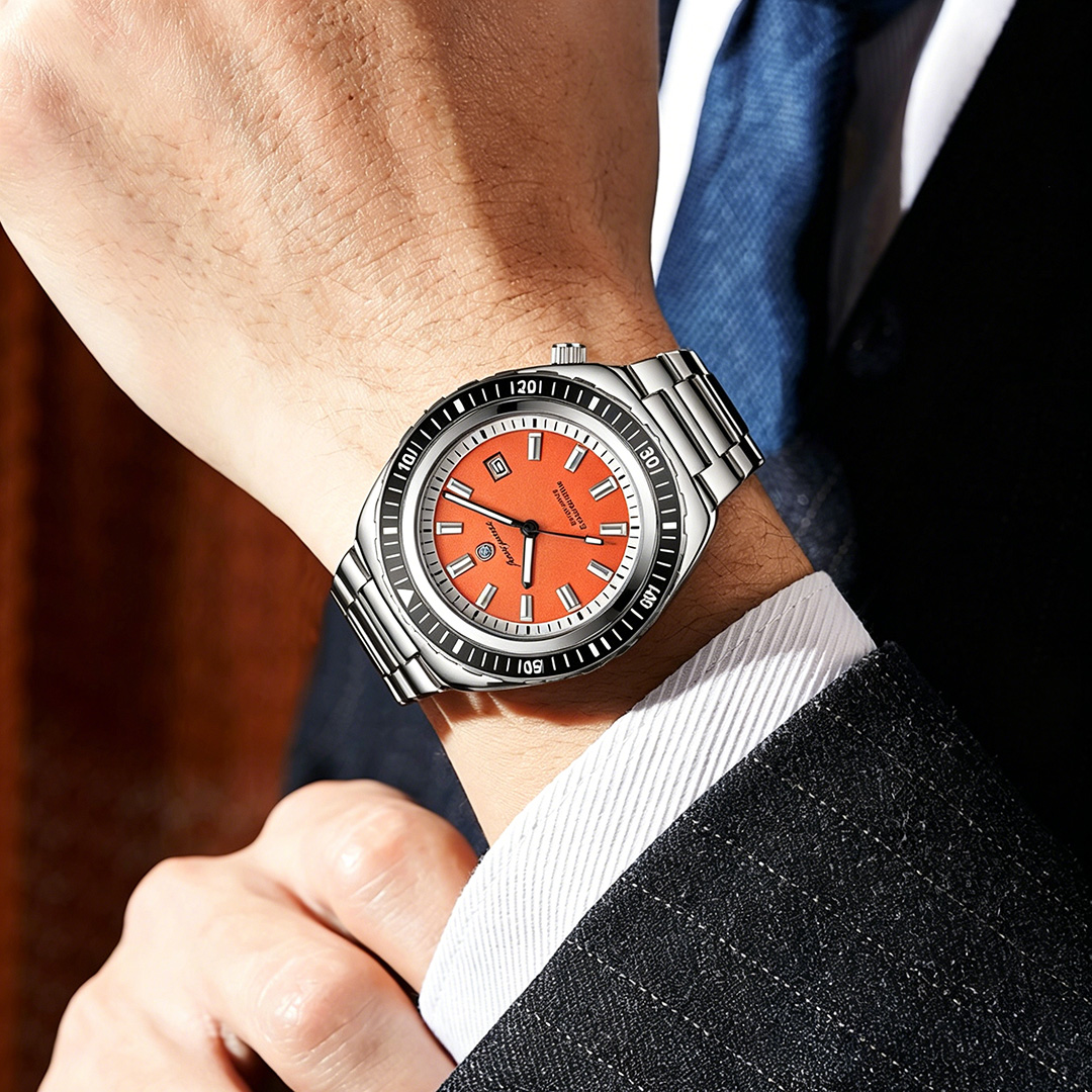 PAAZOMU Jam Tangan Pria Merek  - Luxury Watch Nice ulasan dan harga