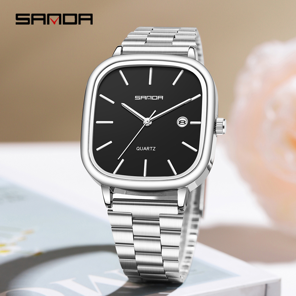 SANDA Jam Tangan Kuarsa Pasang - Luxury Watch Shop ulasan dan harga