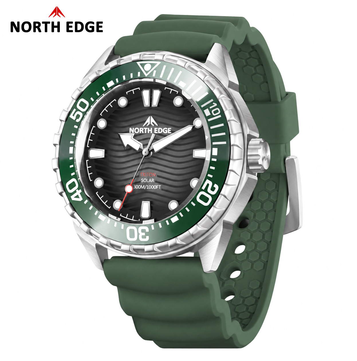 Jam Tangan Selam North Edge TR - Diver Watch 300M ulasan dan harga