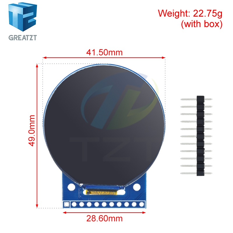 GREATZT 1/3 Buah Layar LCD TFT - Regulator Display Watch ulasan dan harga