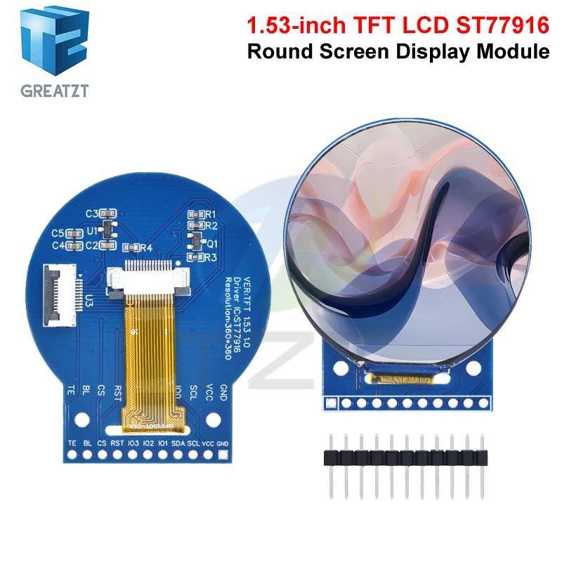 GREATZT 1/3 Buah Layar LCD TFT - Regulator Display Watch ulasan dan harga
