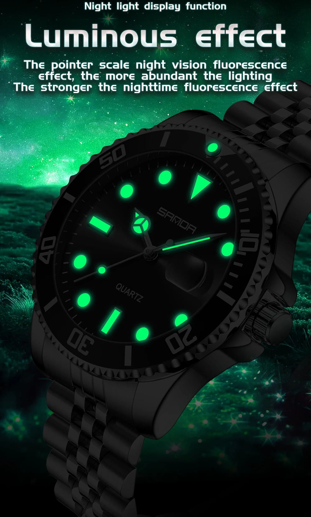 SANDA 1099 Jam Tangan Kuarsa P - Luxury Watch Shop ulasan dan harga