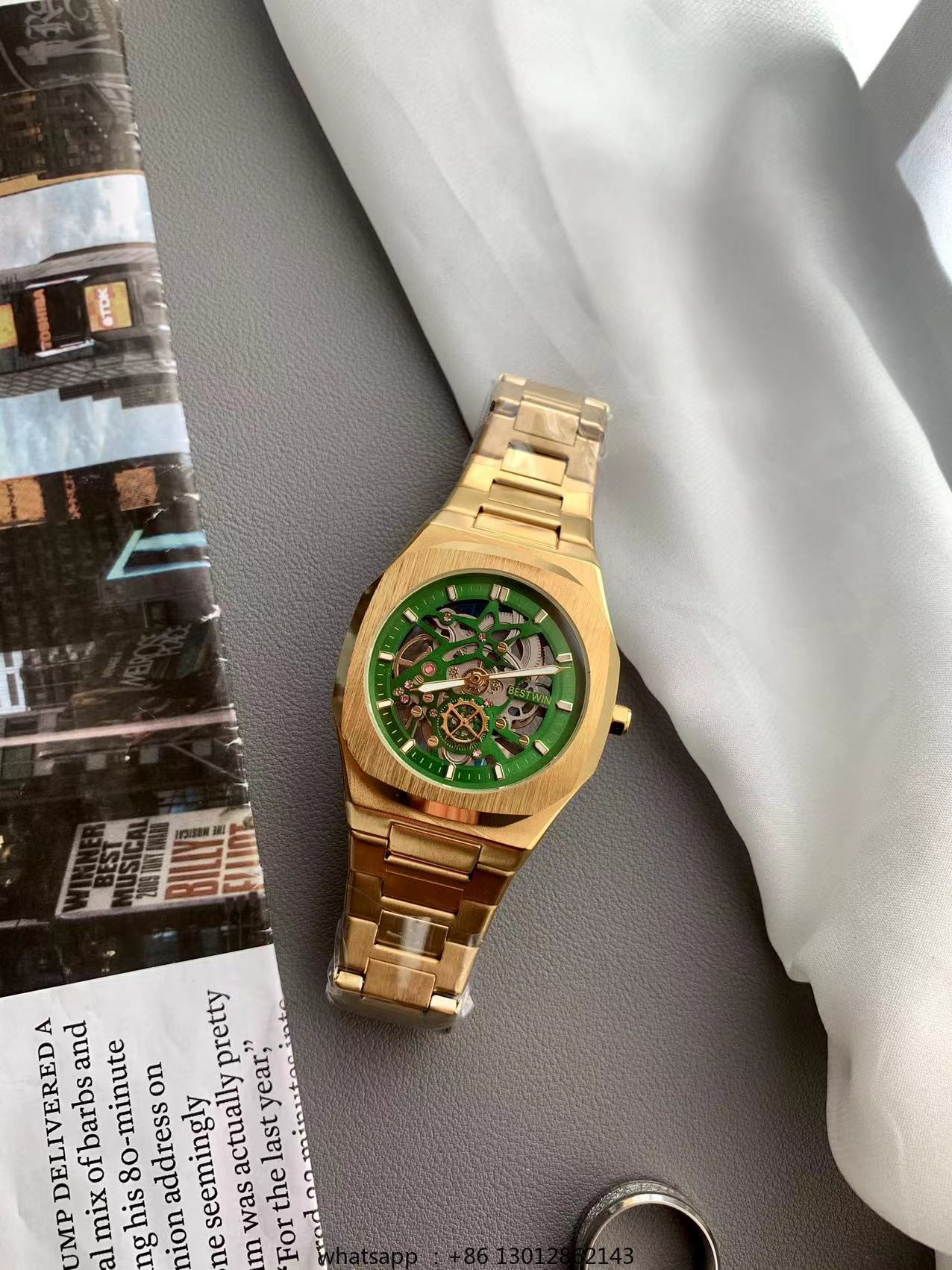 Jam tangan persegi kecil mewah - Luxury Watch Gold ulasan dan harga