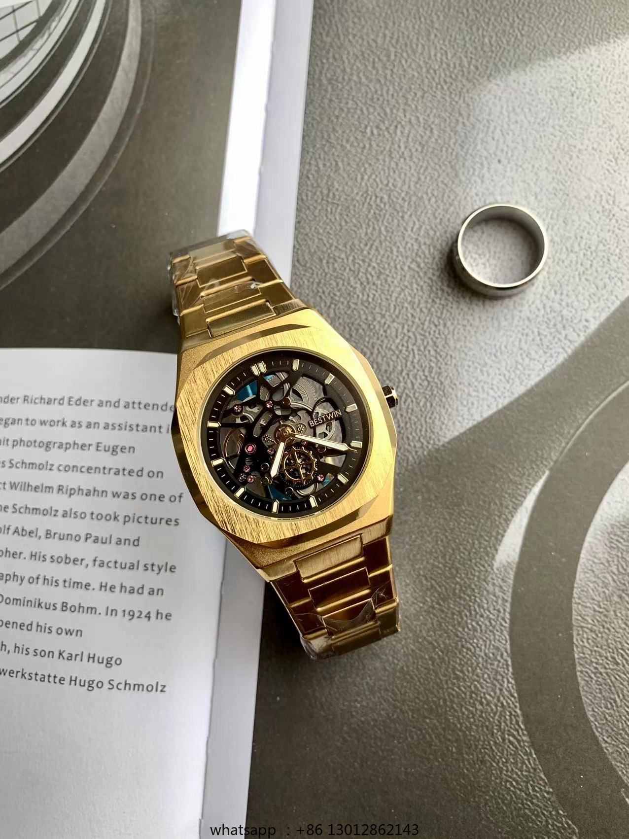 Jam tangan persegi kecil mewah - Luxury Watch Gold ulasan dan harga