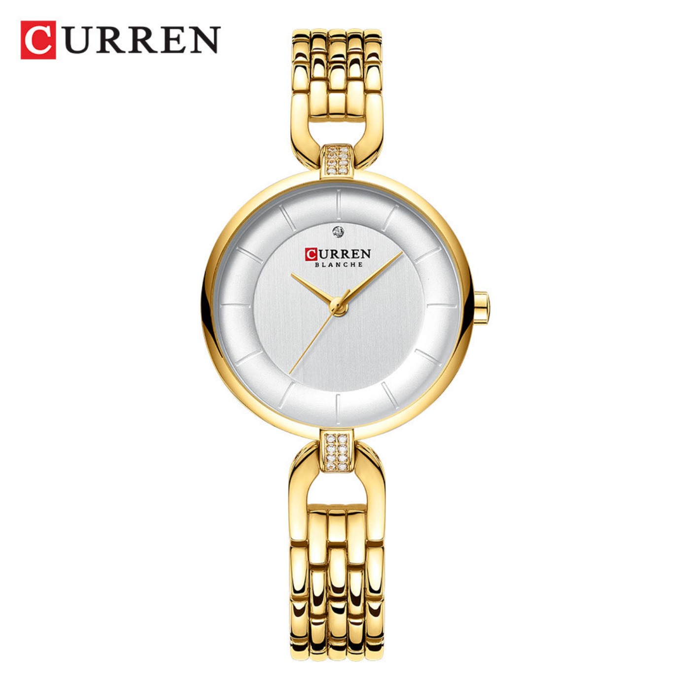 Jam Tangan Wanita CURREN Jam T - Luxury Watch Gold ulasan dan harga